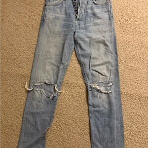 Citizens Of Humanity Light Blue High Rise Jeans